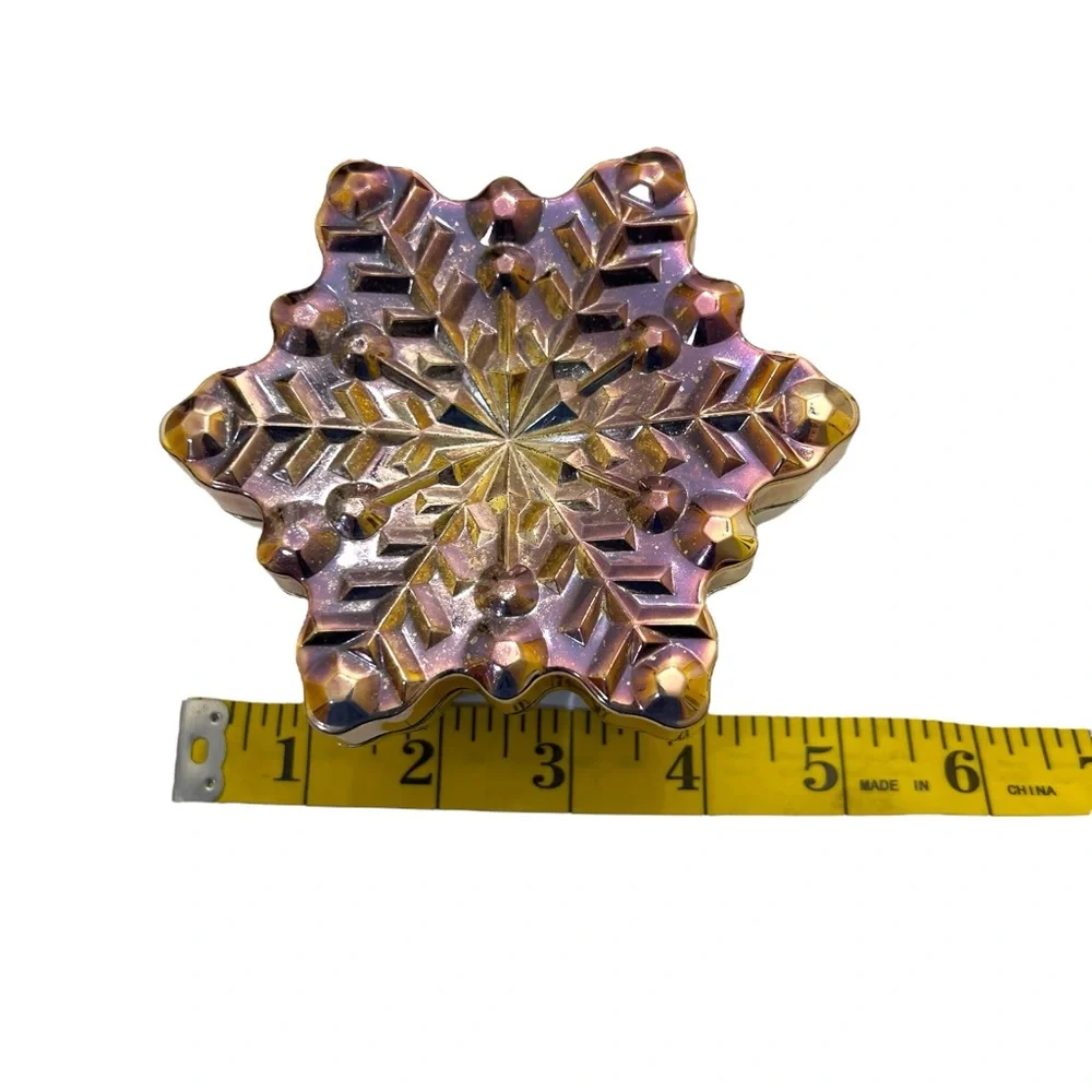 Beautiful Snowflake 2007 For Your Ease Only Trinket Jewerly Box